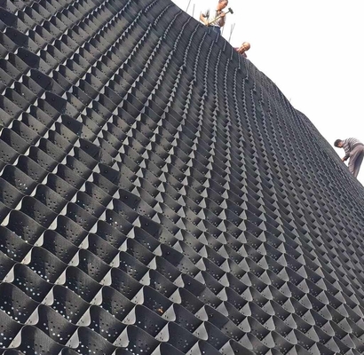Cina Produsen Geocell HDPE Geocell penstabil tanah dukungan beban terbesar