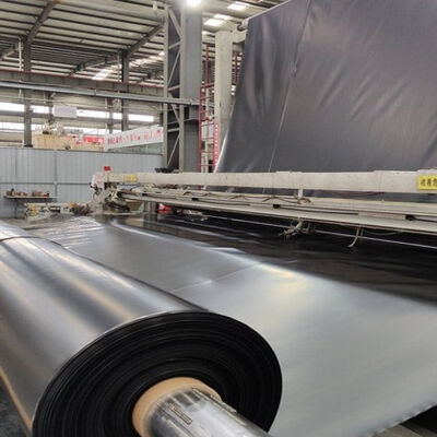 HDPE/LDPE/EVA HDPE Geomembrane Liner dengan tahan air dan tahan penuaan untuk pagar bendungan dan kolam