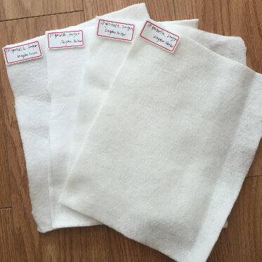 PET/PP Staple/Fiber Short Needle Punched Nonwoven Geotextile untuk Stabilisasi Jalan Akses Sementara